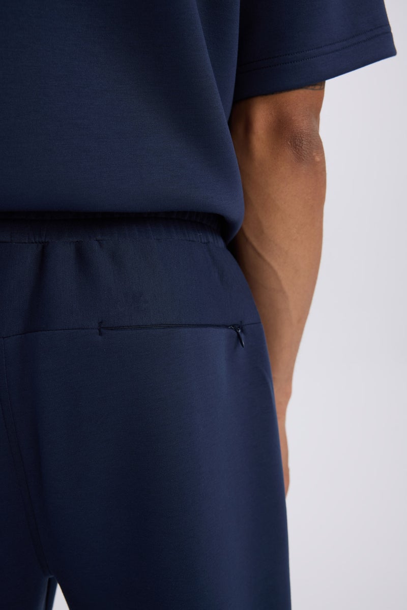 DeFacto Blue Man DeFactoFit Slim Fit Standard Leg Scuba Fabric Joggers Casual - Image 5